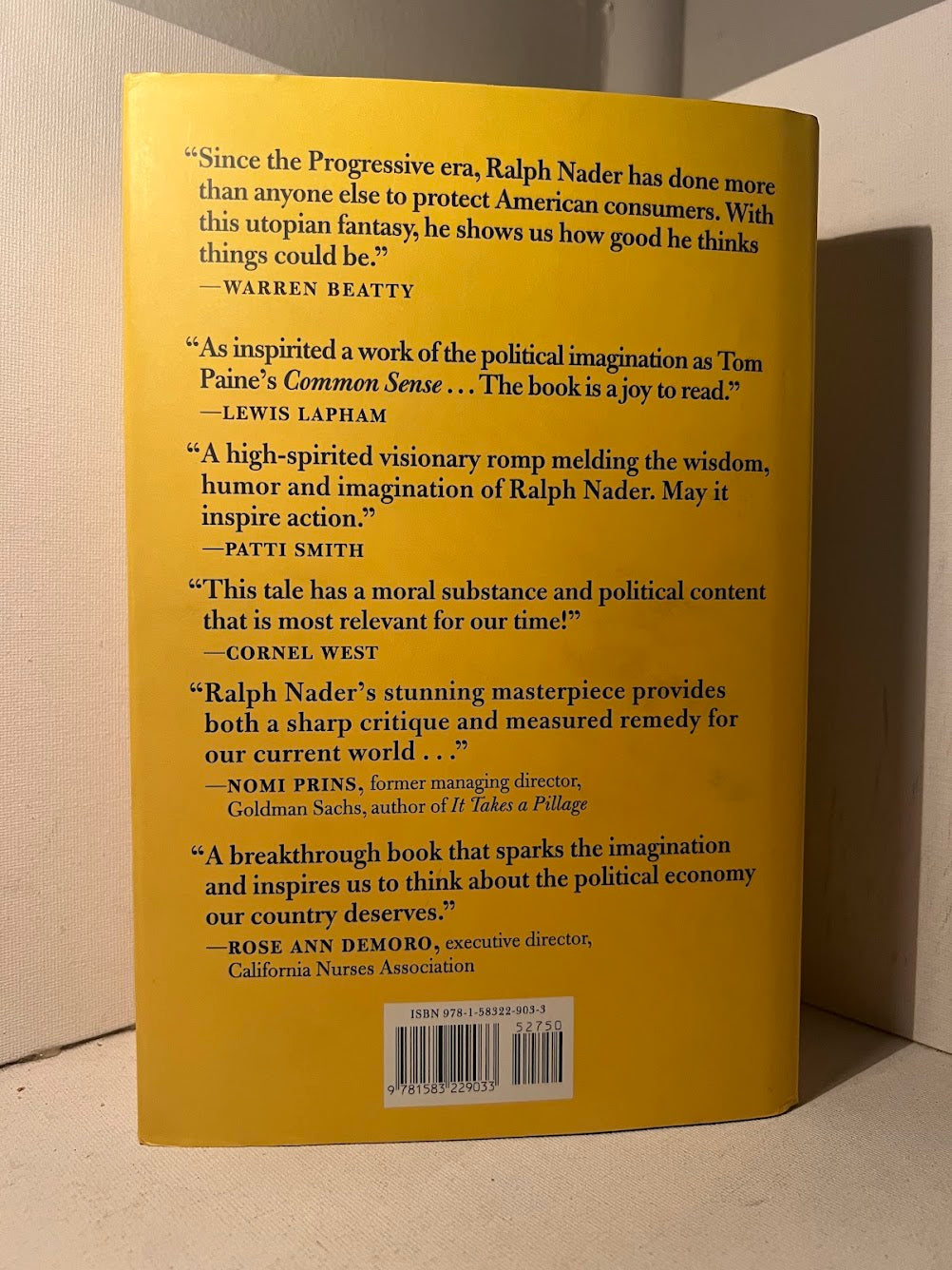 [Signed Copy] Only the Super Rich Can Save Us by Ralph Nader