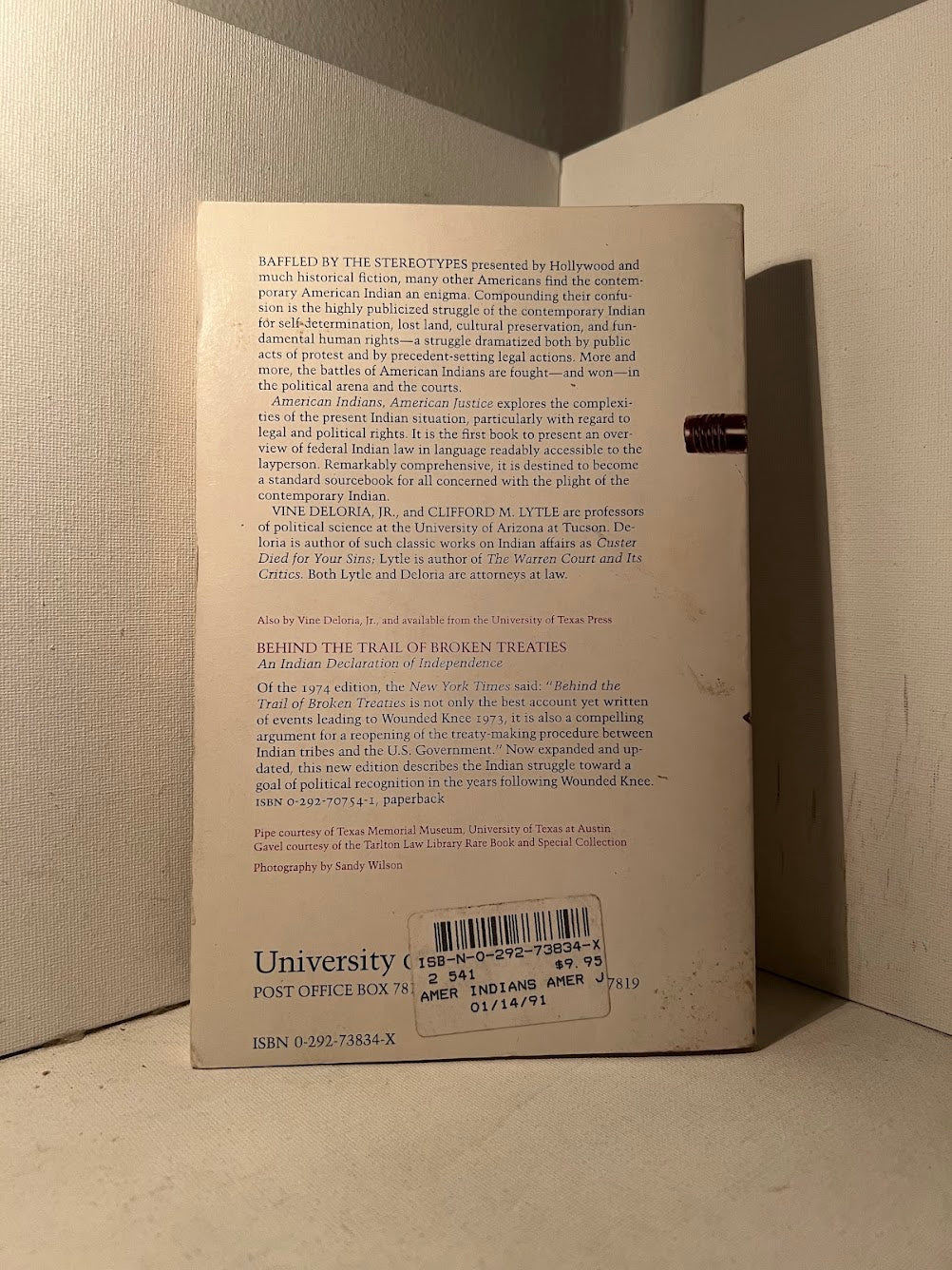 American Indians, American Justice by Vine Deloria Jr. & Clifford M. Lytle