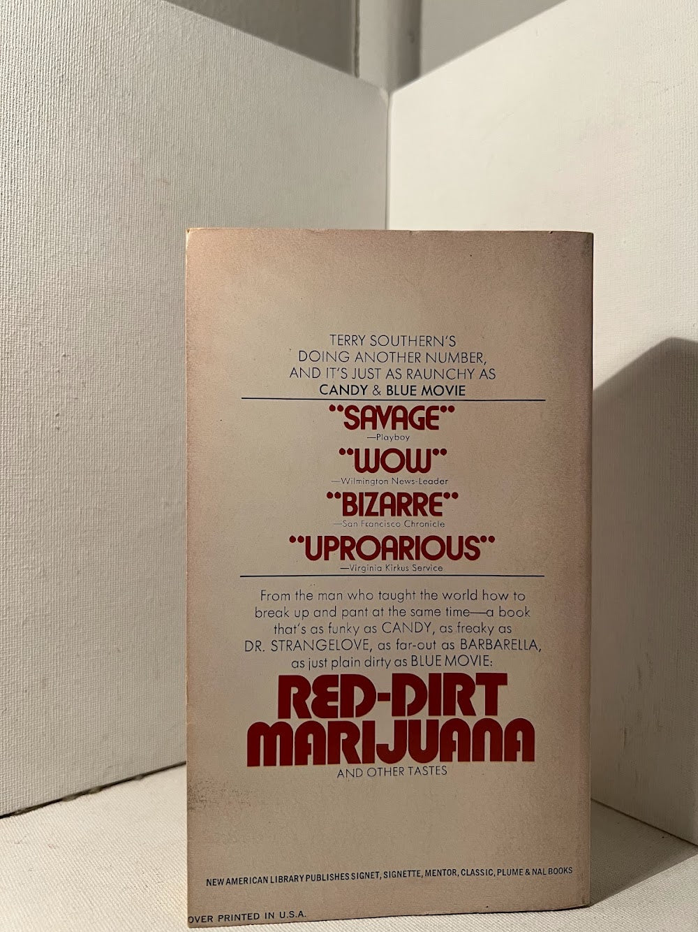 Red-Dirt Marijuana and Other Tastes by Terry Southern