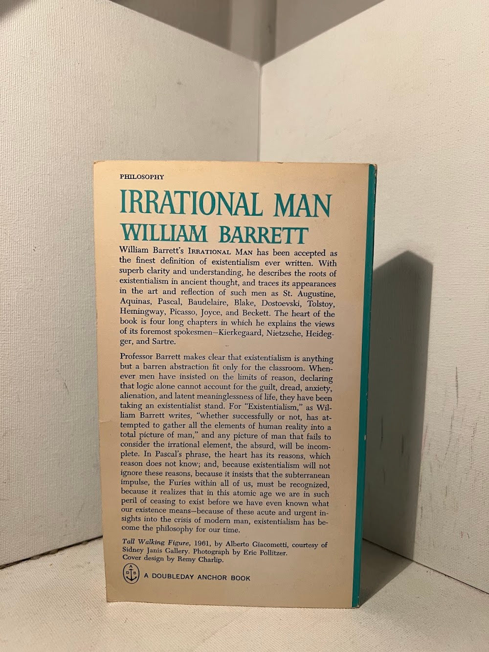 Irrational Man by William Barrett