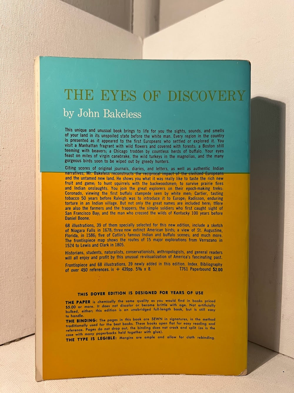 The Eyes of Discovery by John Bakeless