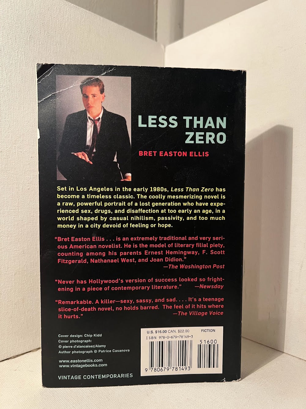 Less Than Zero by Bret Easton Ellis