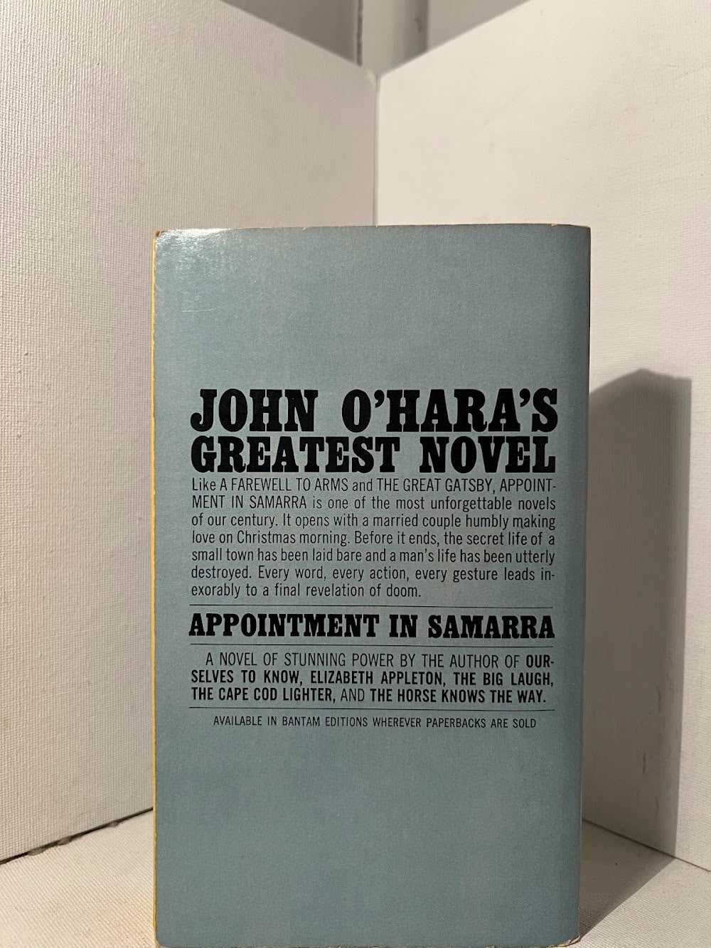 Appointment in Samarra by John O'Hara