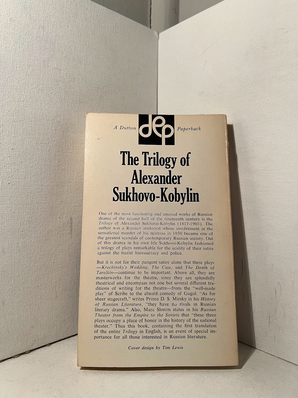 The Trilogy of Alexander Sukhovo-Kobylin