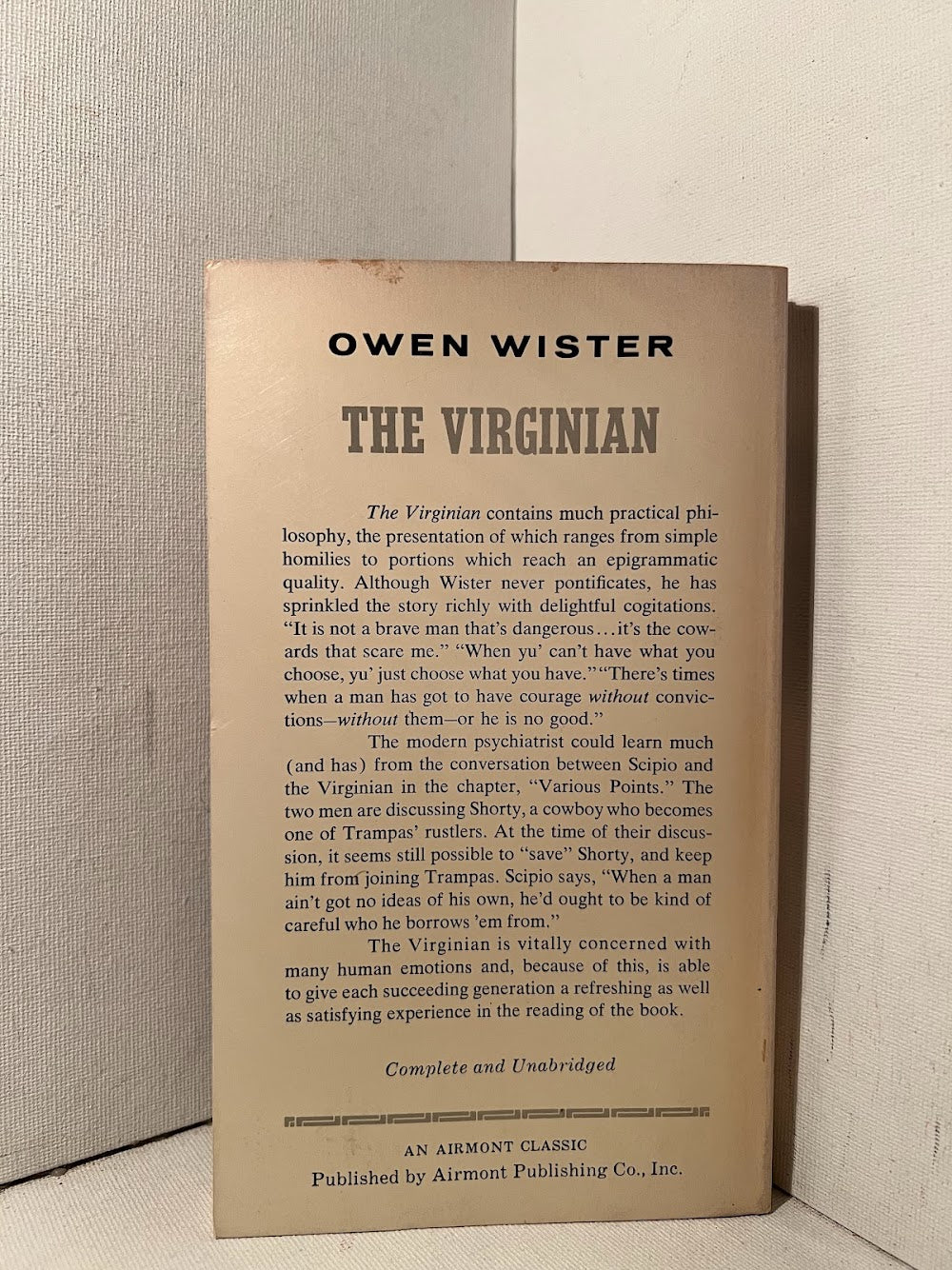 The Virginian by Owen Wister