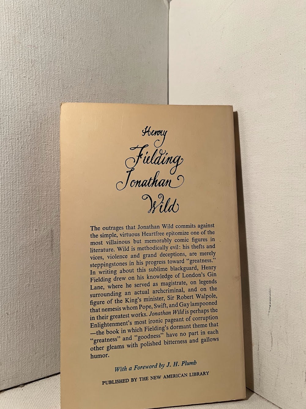 Jonathan Wild by Henry Fielding