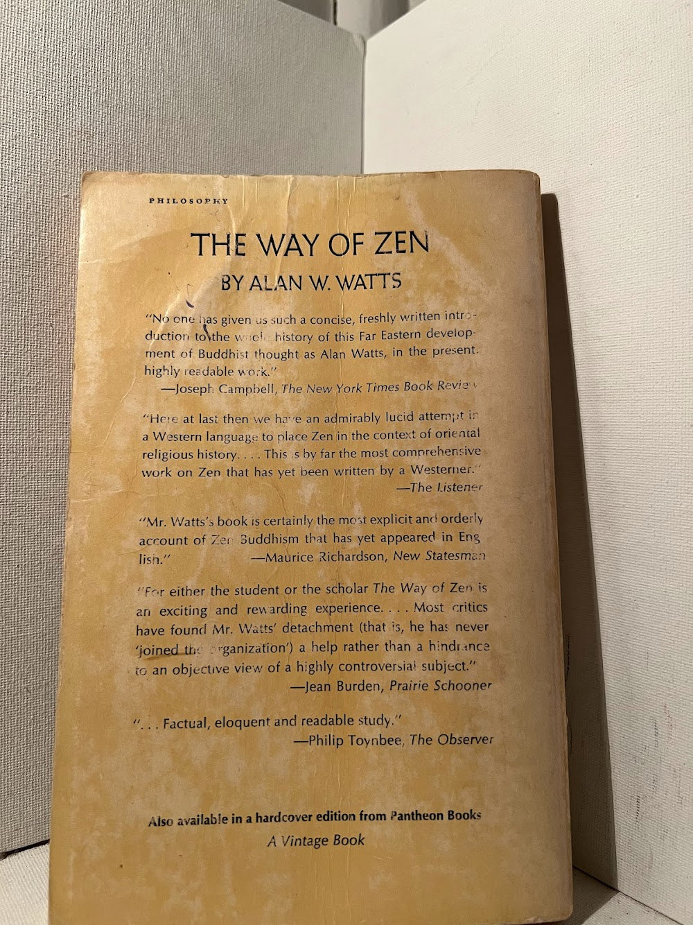 The Way of Zen by Alan Watts