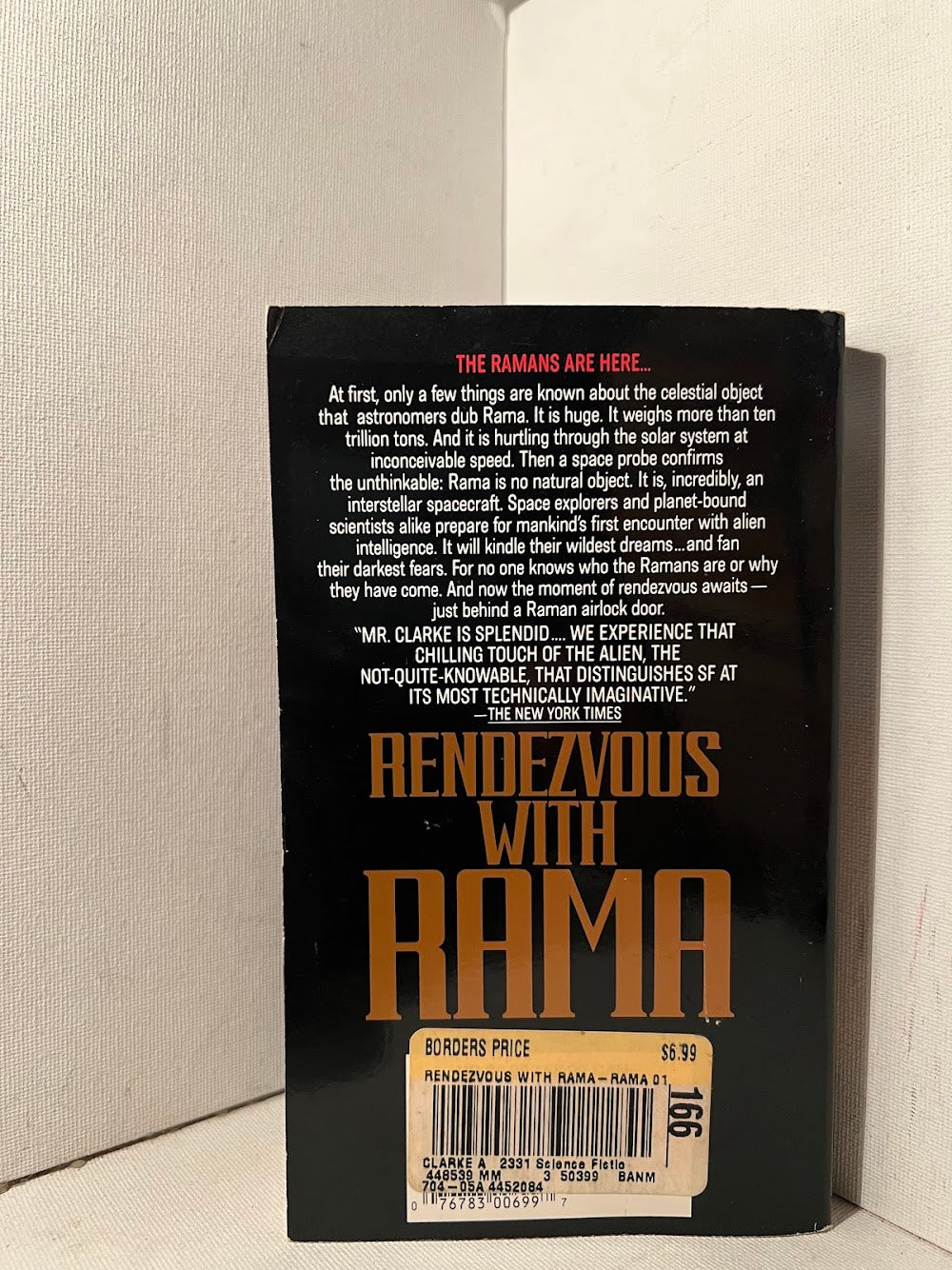 Rendezvous with Rama by Arthur C. Clarke