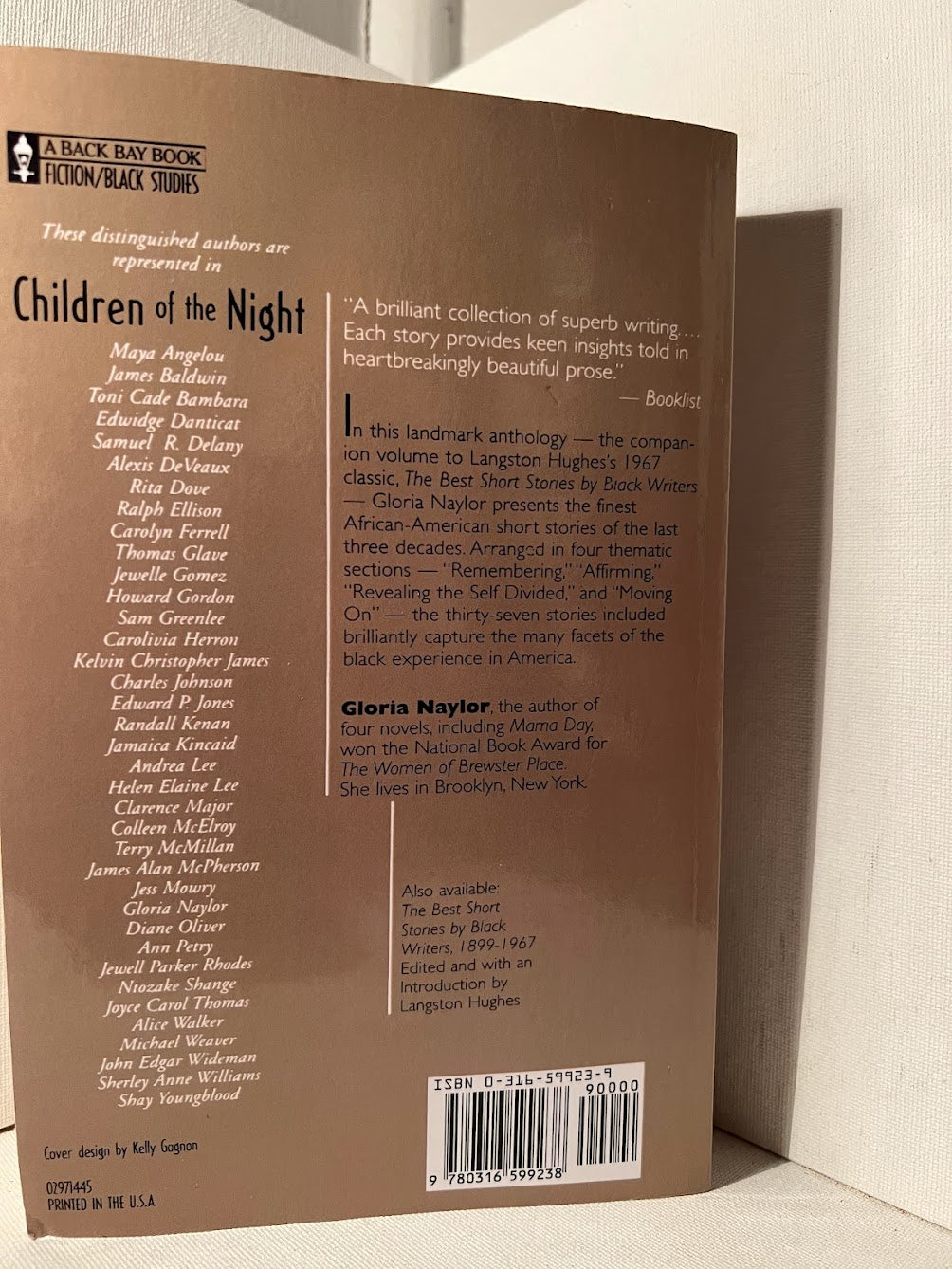 Children of the Night: The Best Short Stories by Black Writers edited by Gloria Naylor