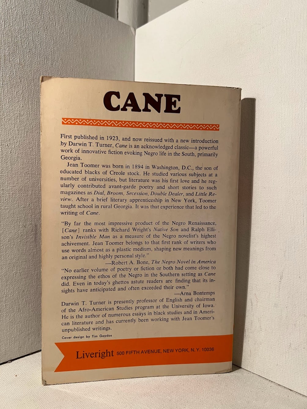 Cane by Jean Toomer