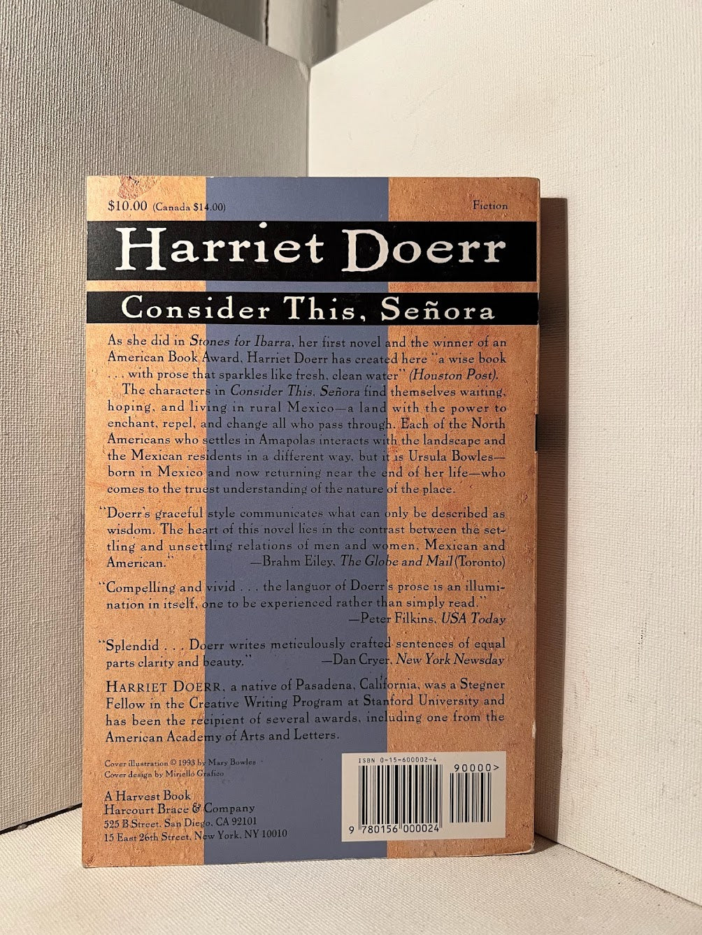 Consider This, Senora by Harriet Doerr