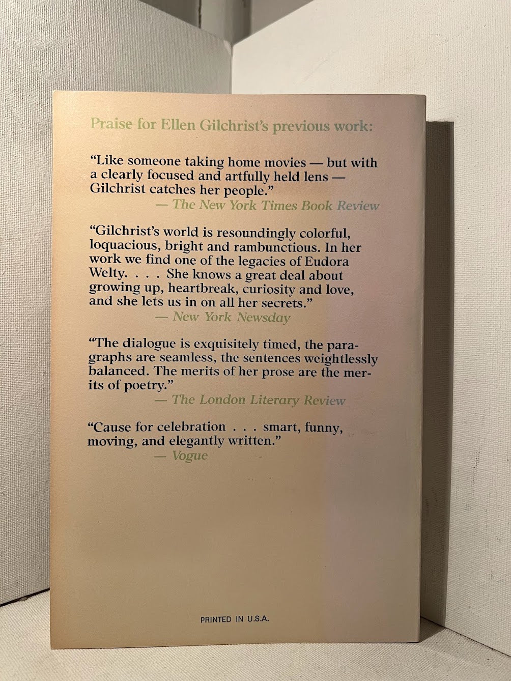 The Anna Papers by Ellen Gilchrist