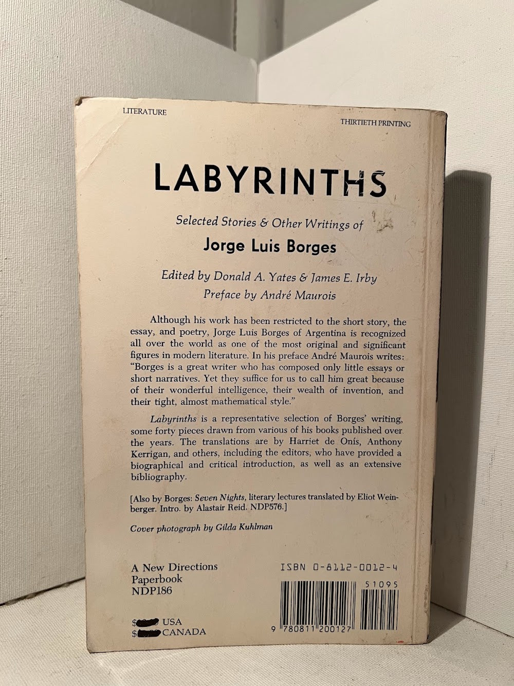 Labyrinths by Jorge Luis Borges