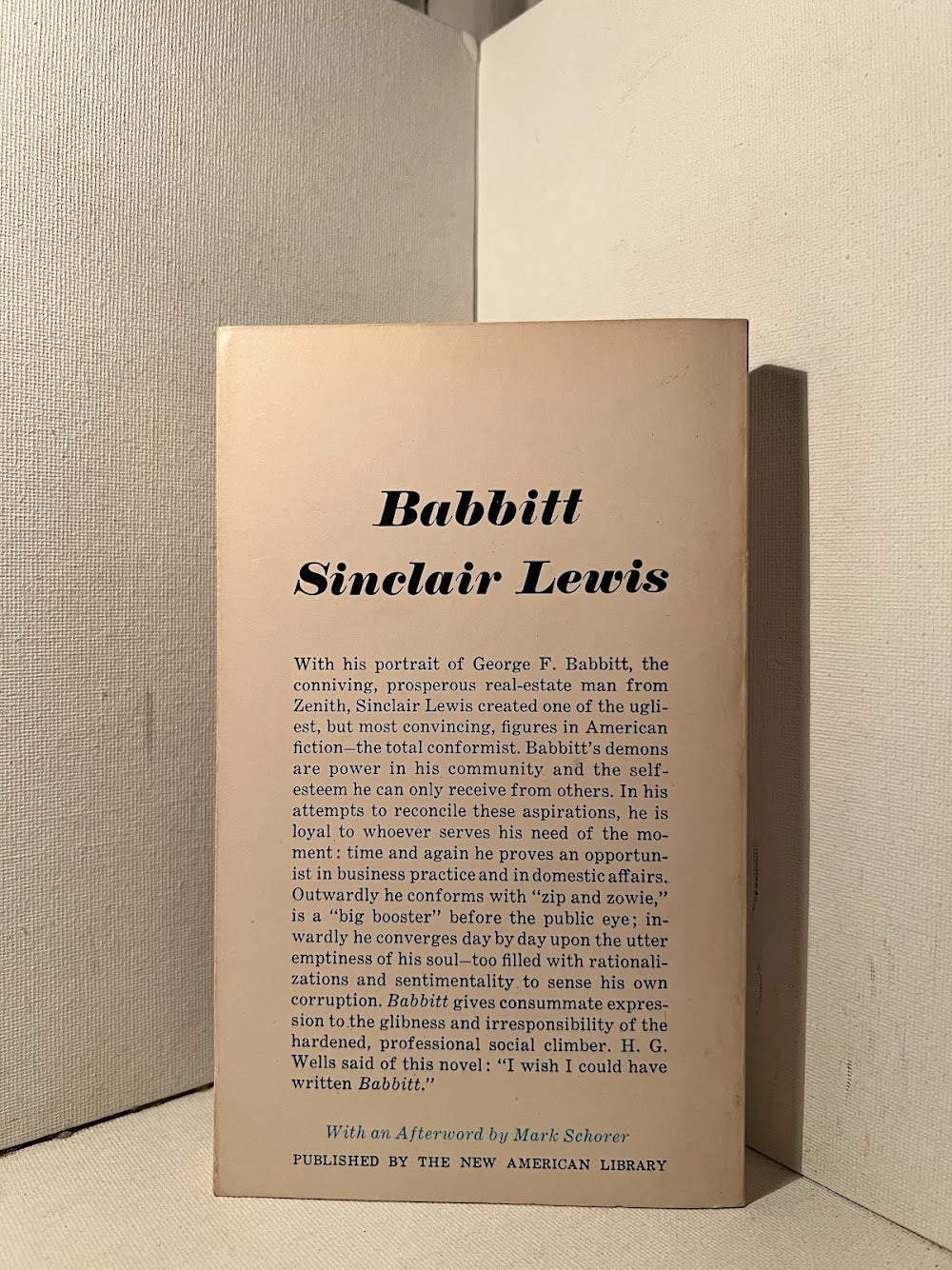 Babbitt by Sinclair Lewis