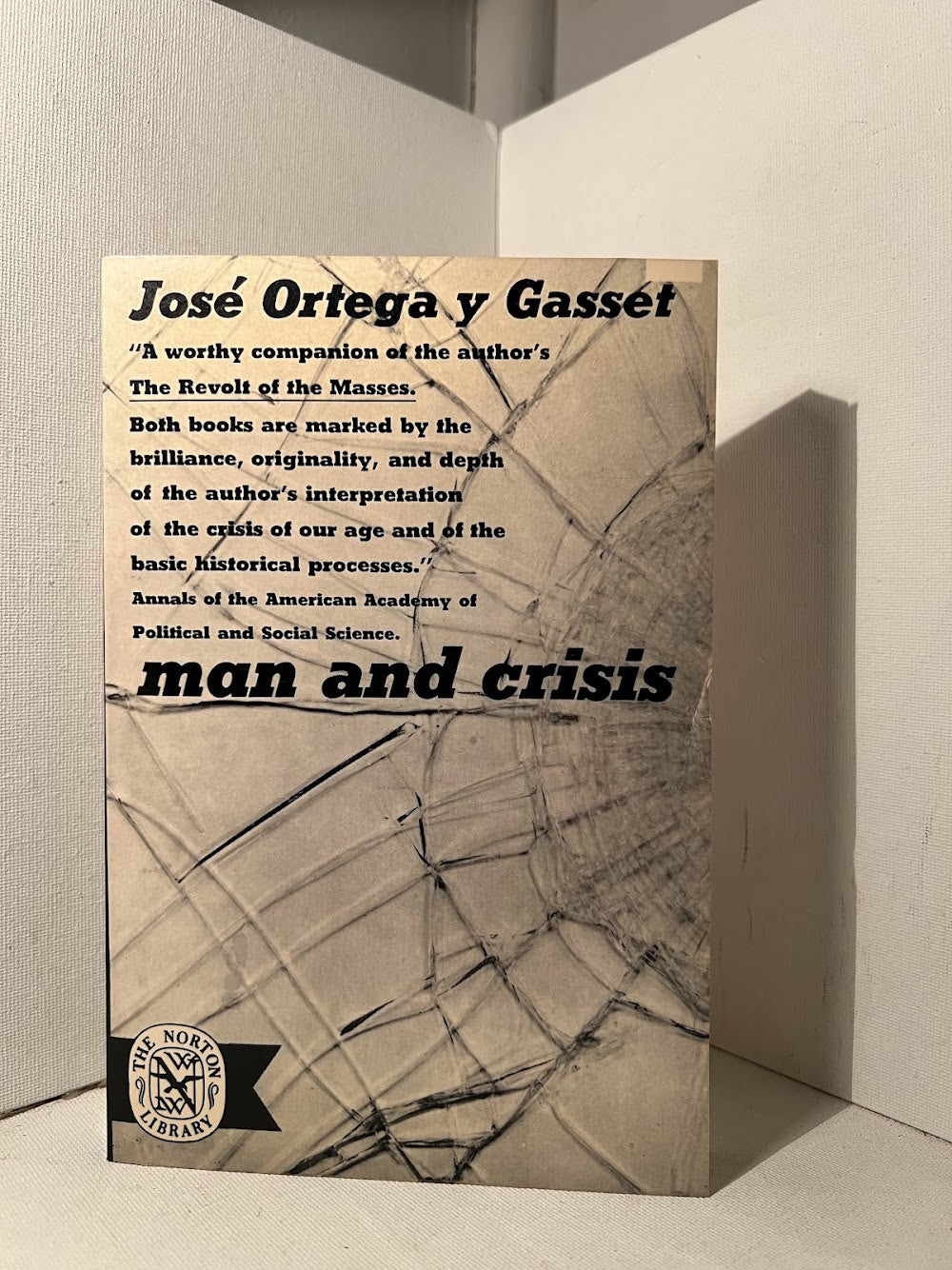 Man and Crisis by Jose Ortega y Gasset