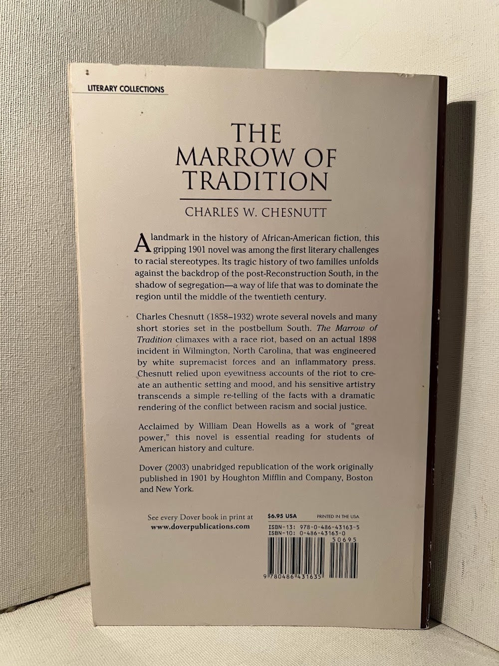 The Marrow of Tradition by Charles W. Chesnutt