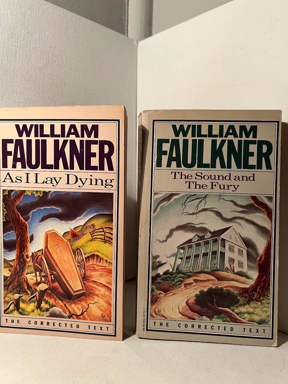 As I Lay Dying & The Sound and the Fury by William Faulkner