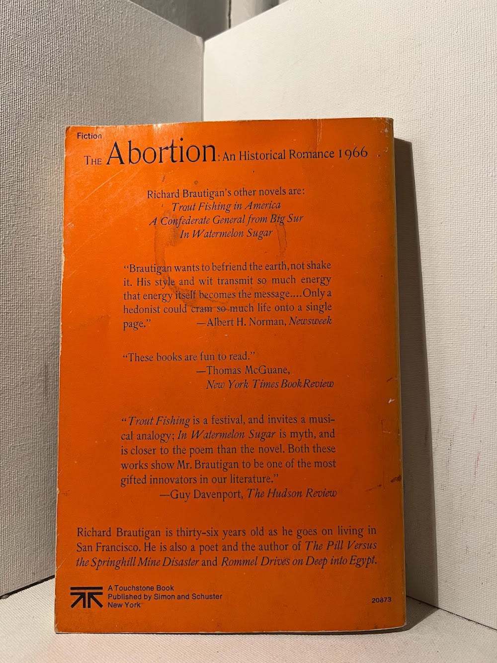 The Abortion by Richard Brautigan