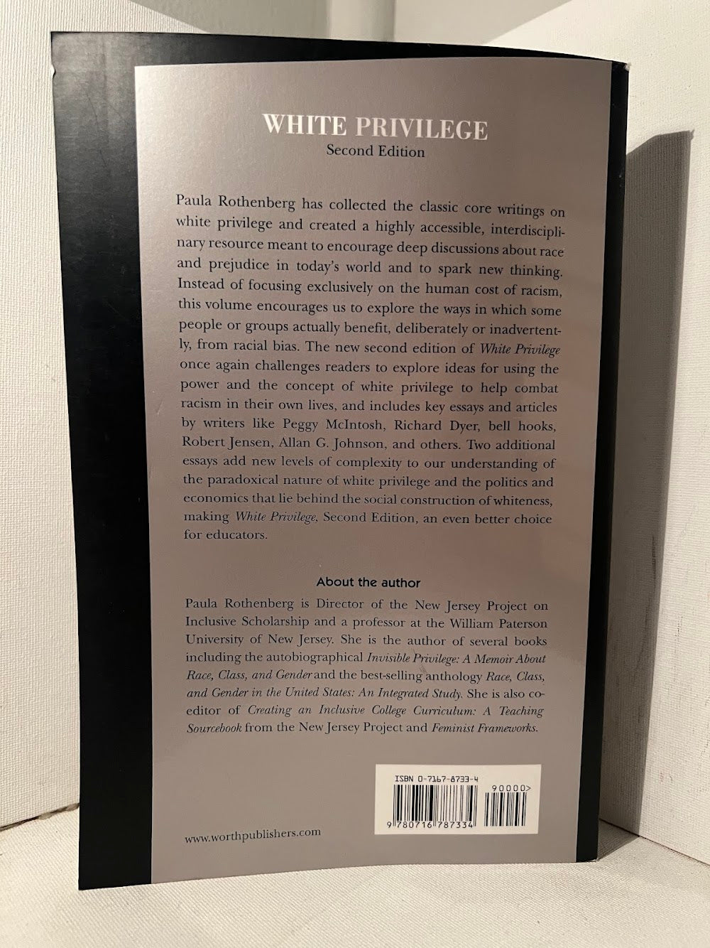 White Privilege by Paula S. Rothenberg