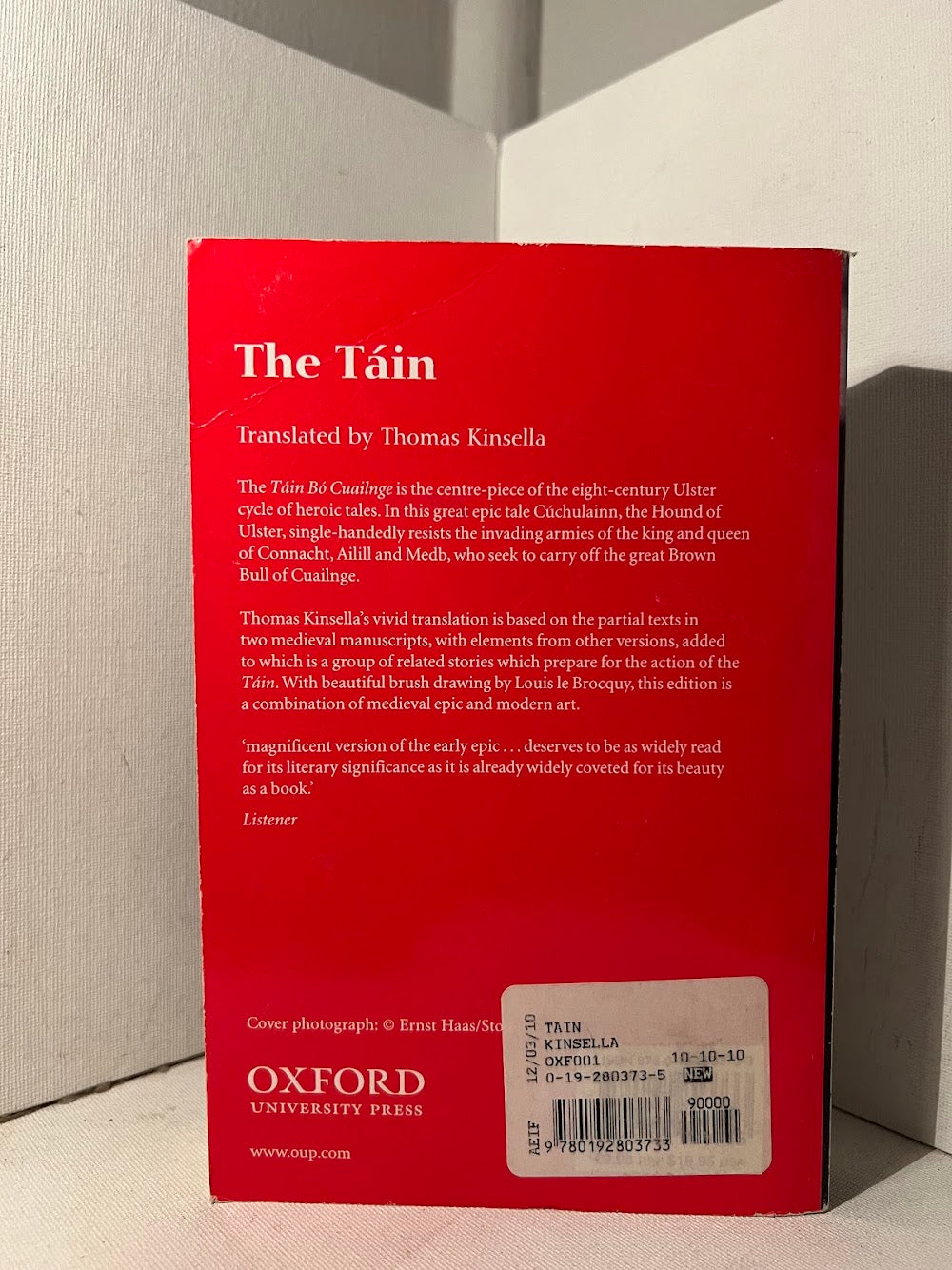 The Tain translated by Thomas Kinsella