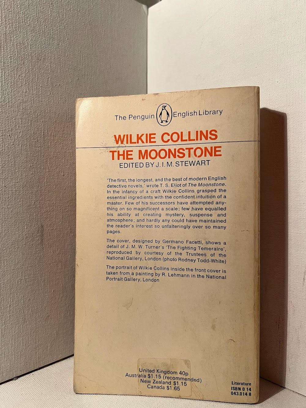 The Moonstone by Wilkie Collins