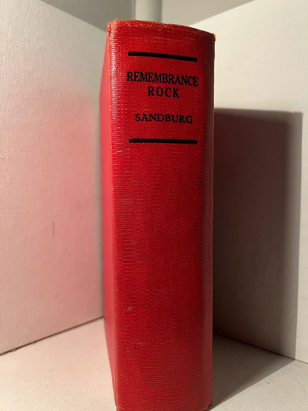 Remembrance Rock by Carl Sandburg