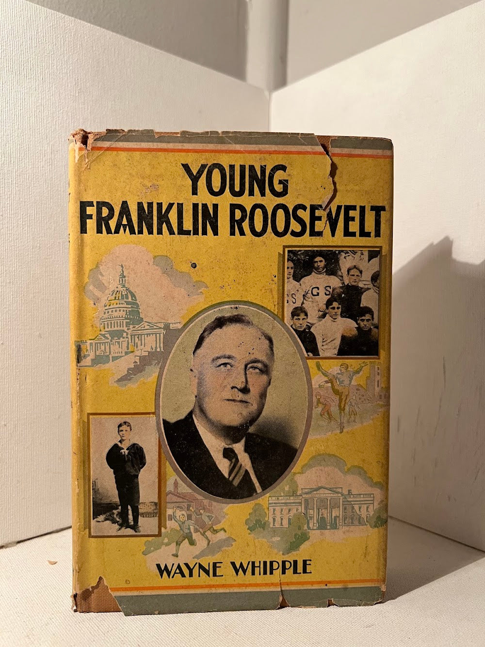 Young Franklin Roosevelt by Wayne Whipple