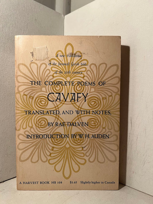 The Complete Poems of Cavafy