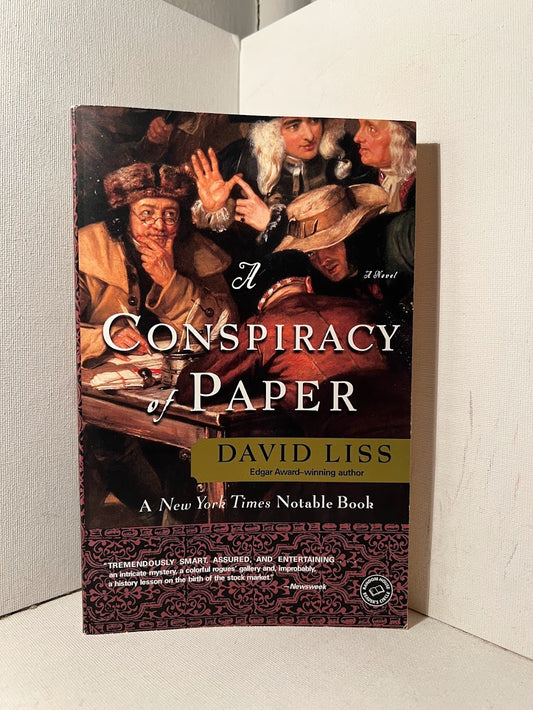 A Conspiracy of Paper by David Liss