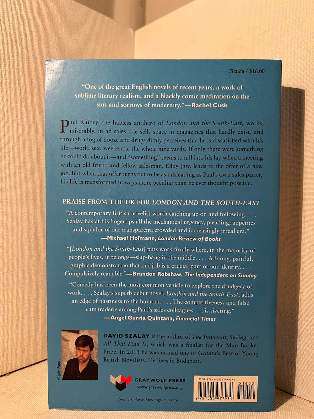 London and the South-East by David Szalay