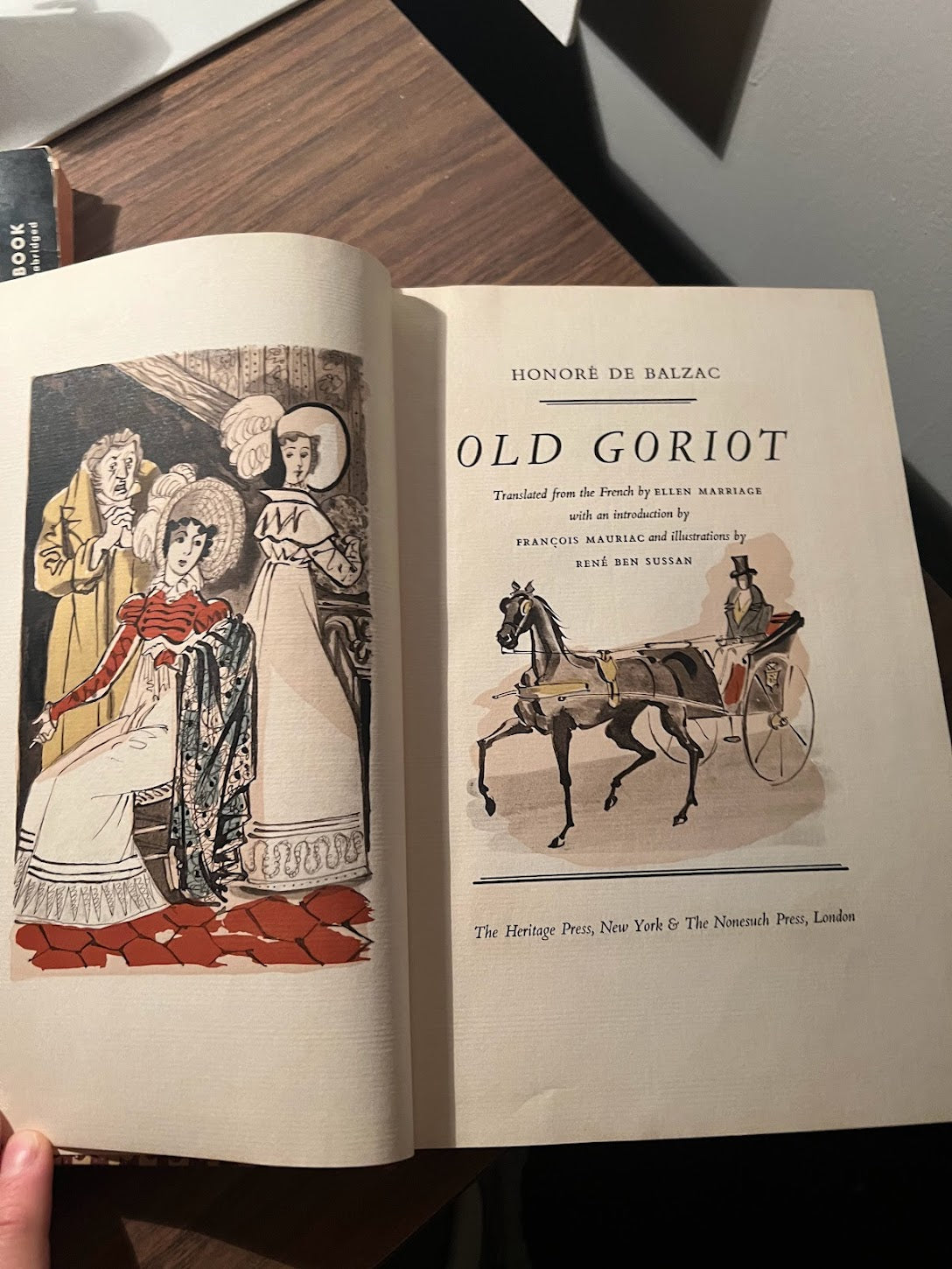 Old Goriot by Honore de Balzac