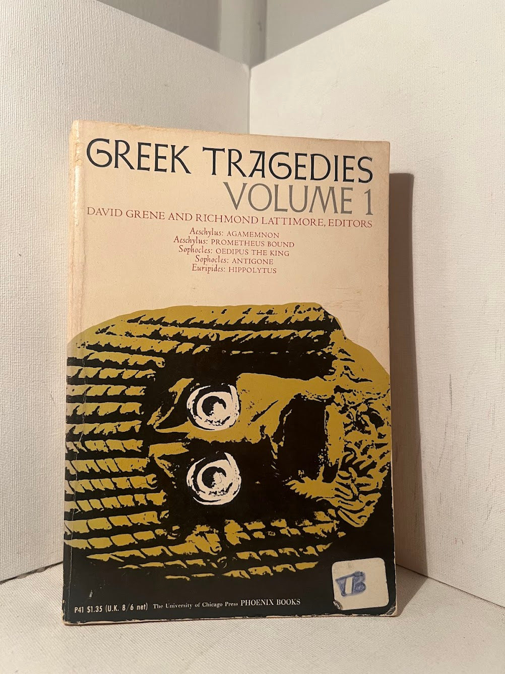 Greek Tragedies (3vol.) edited by David Grene and Richard Lattimore