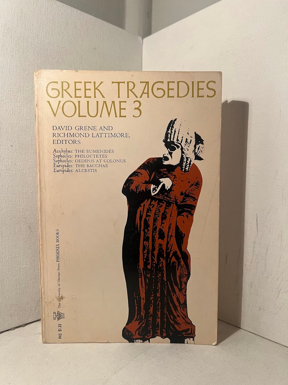 Greek Tragedies (3vol.) edited by David Grene and Richard Lattimore