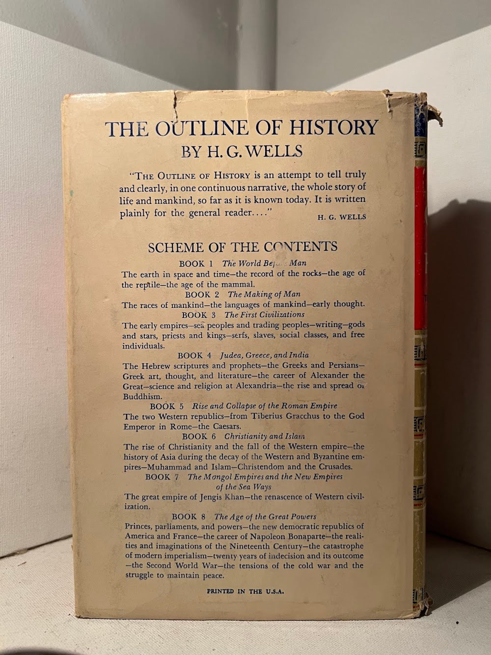 The Outline of History by H.G. Wells (2vol.)