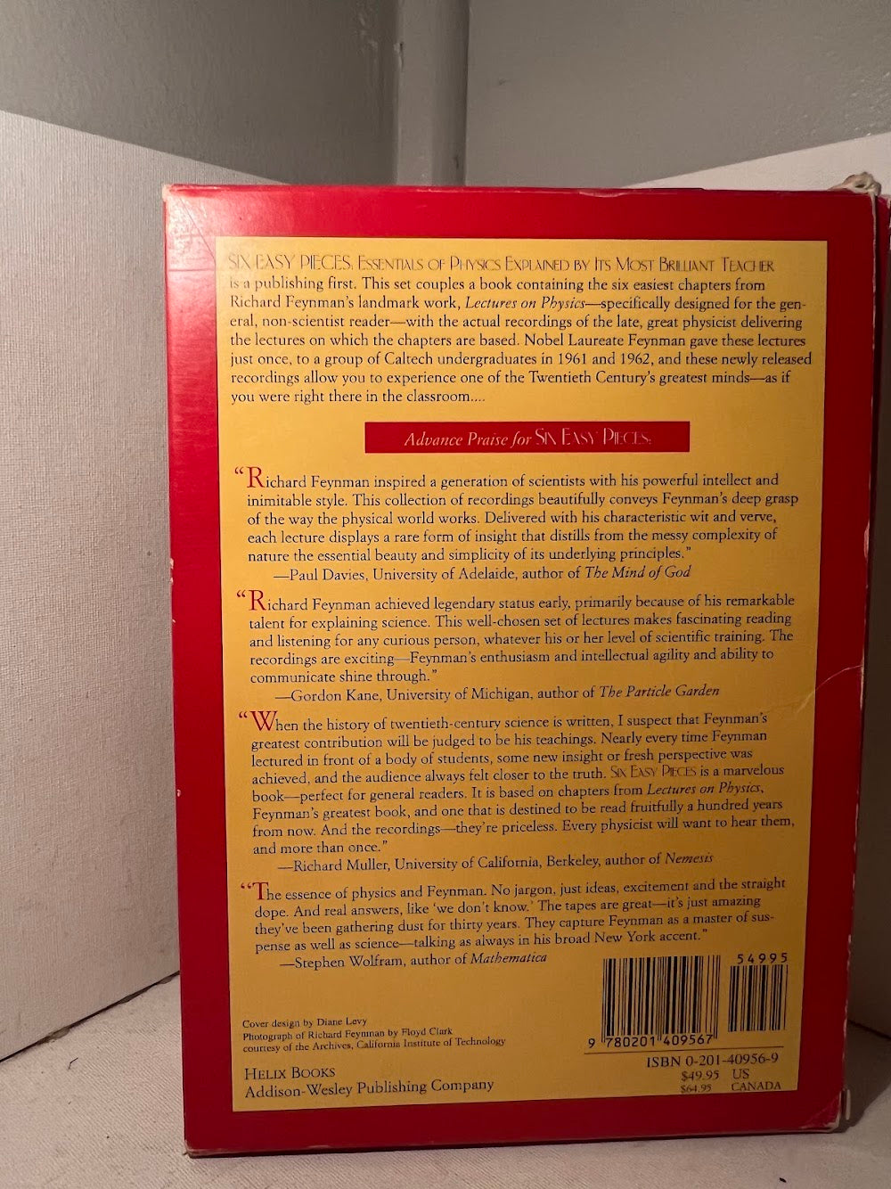 Six Easy Pieces by Richard P. Feynman