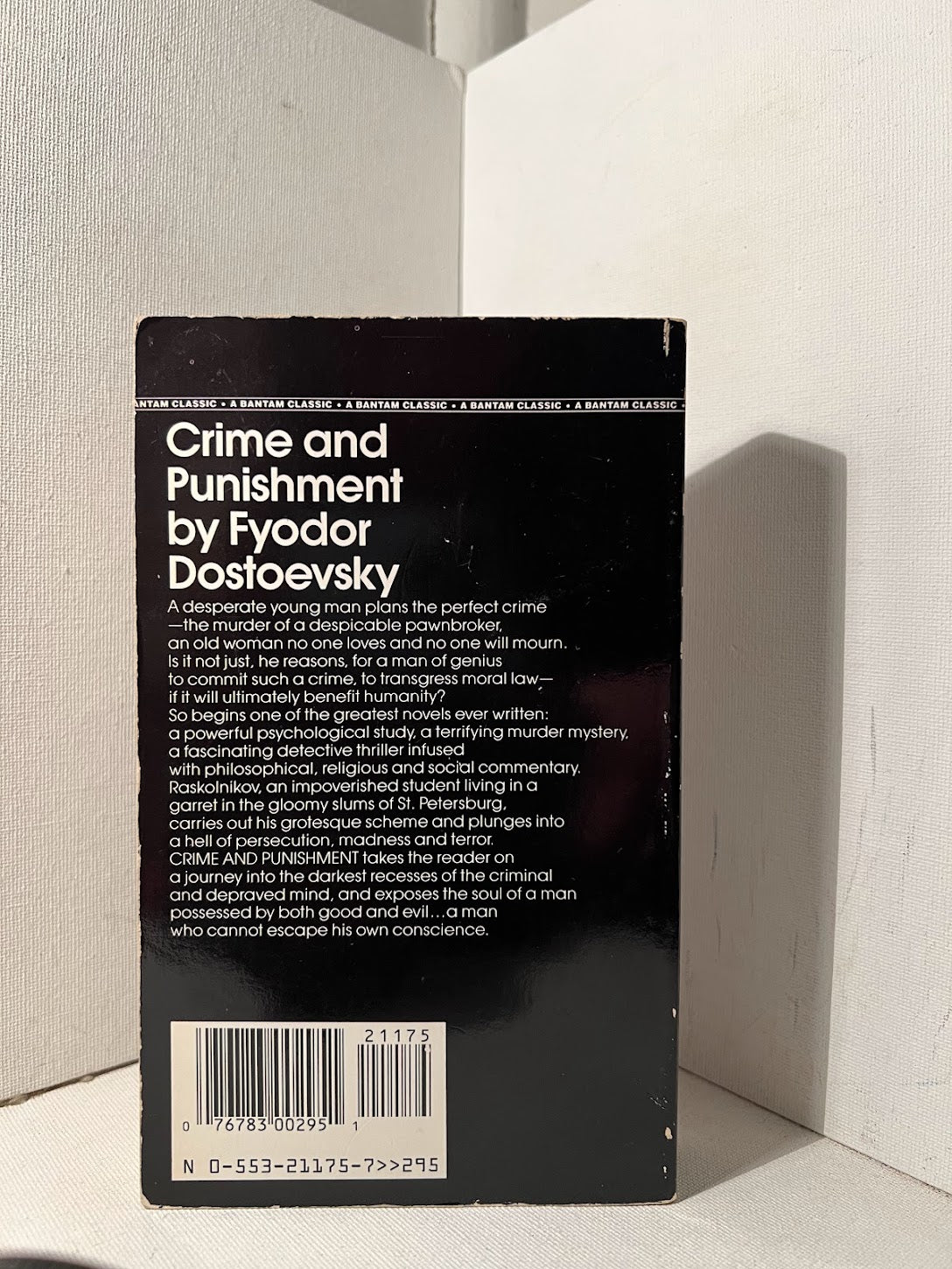 Crime and Punishment by Fyodor Dostoevsky