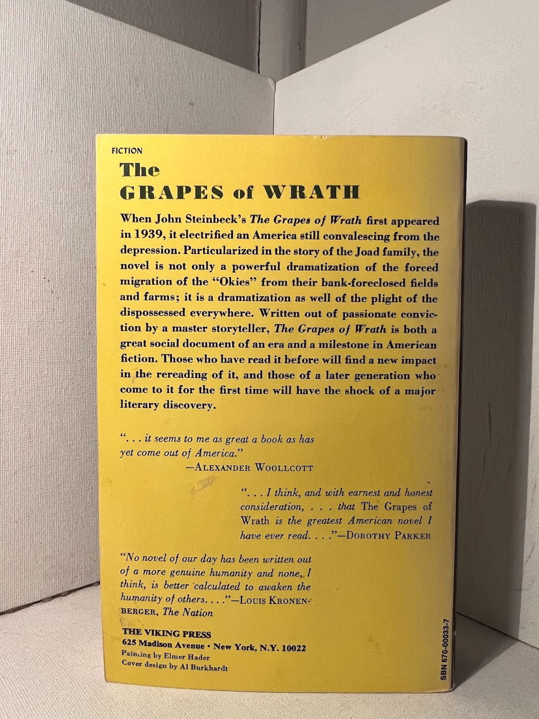 The Grapes of Wrath by John Steinbeck