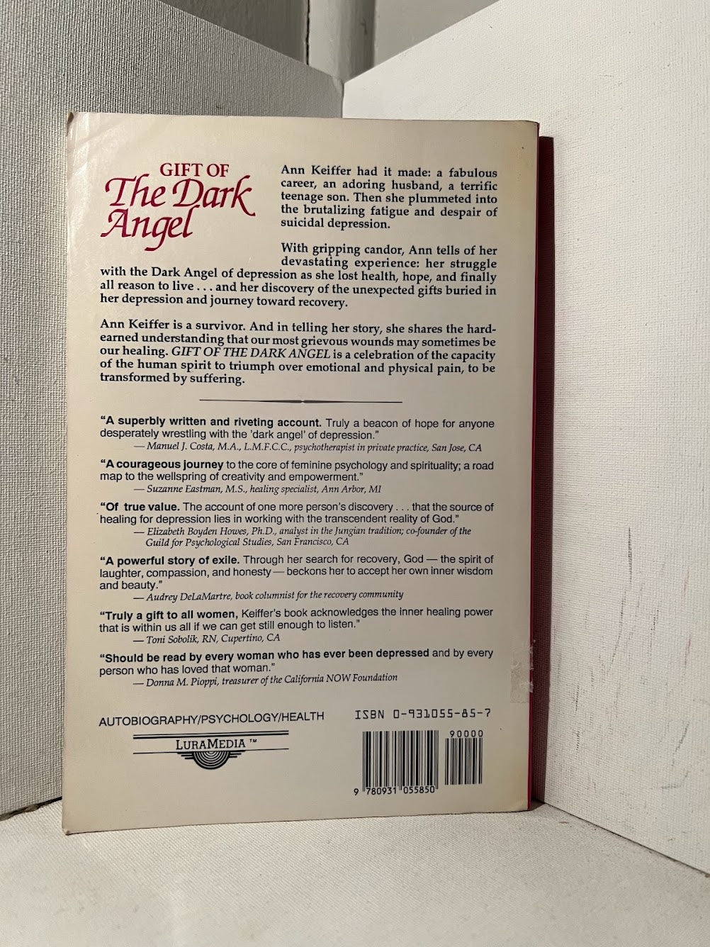 Gift of the Dark Angel by Ann Keiffer