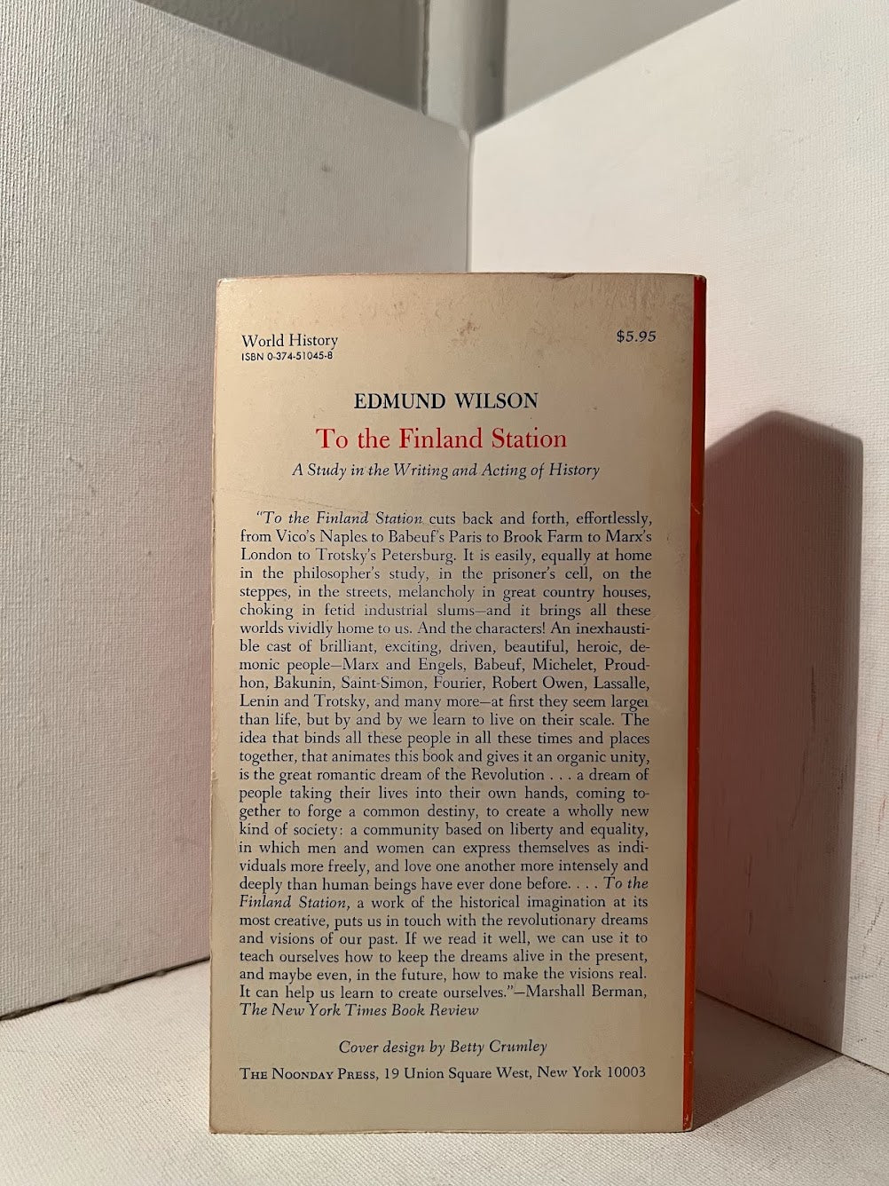 To The Finland Station by Edmund Wilson