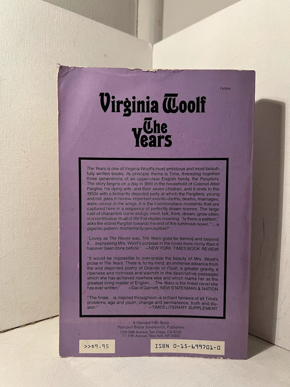 The Years by Virginia Woolf