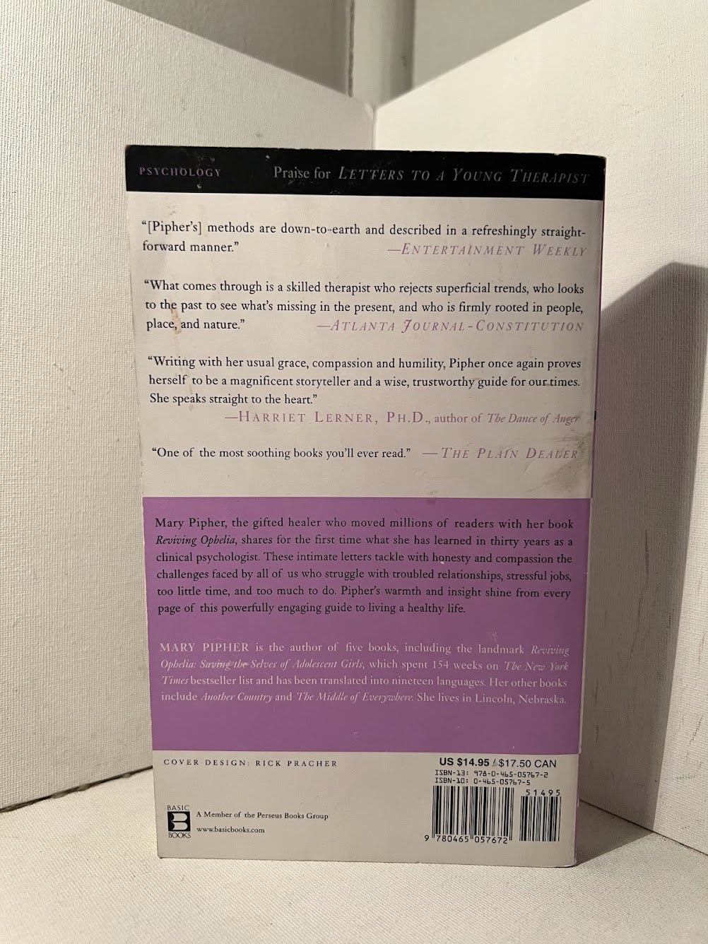 Letters to a Young Therapist by Mary Pipher