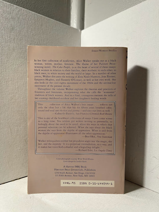 In Search of Our Mothers' Gardens by Alice Walker