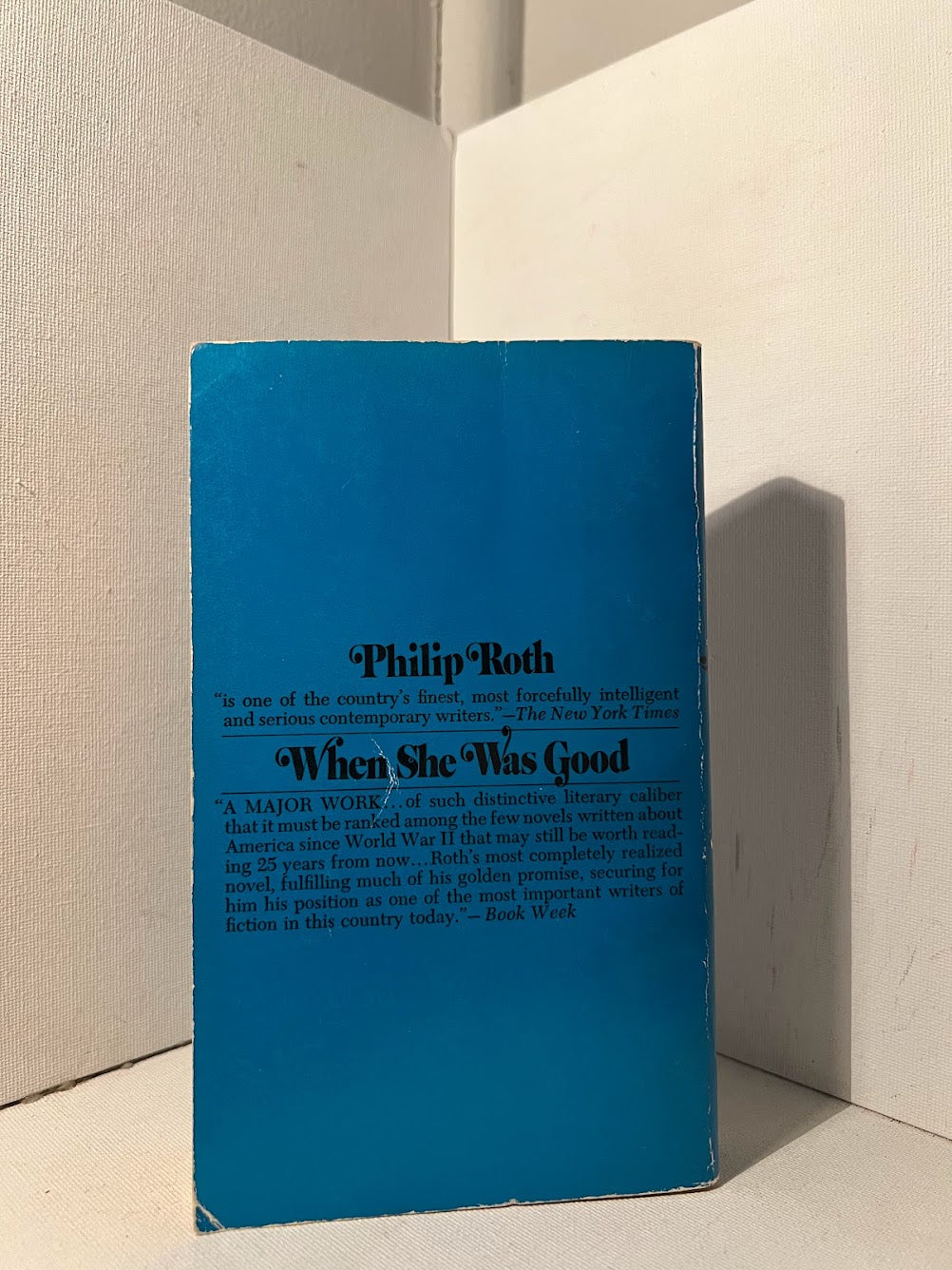 When She Was Good by Philip Roth