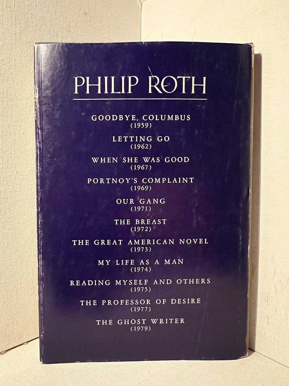 The Ghost Writer by Philip Roth