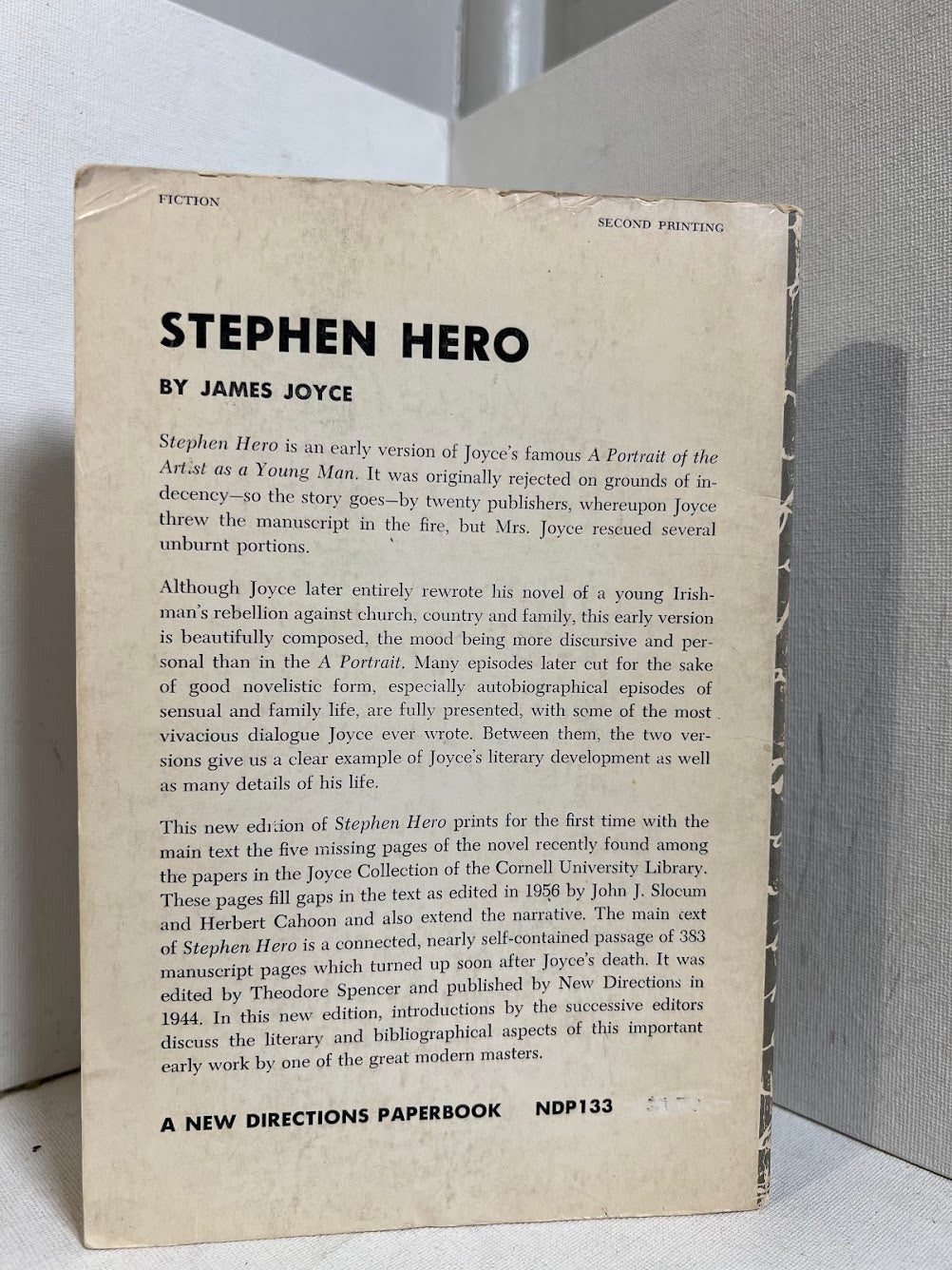 Stephen Hero by James Joyce