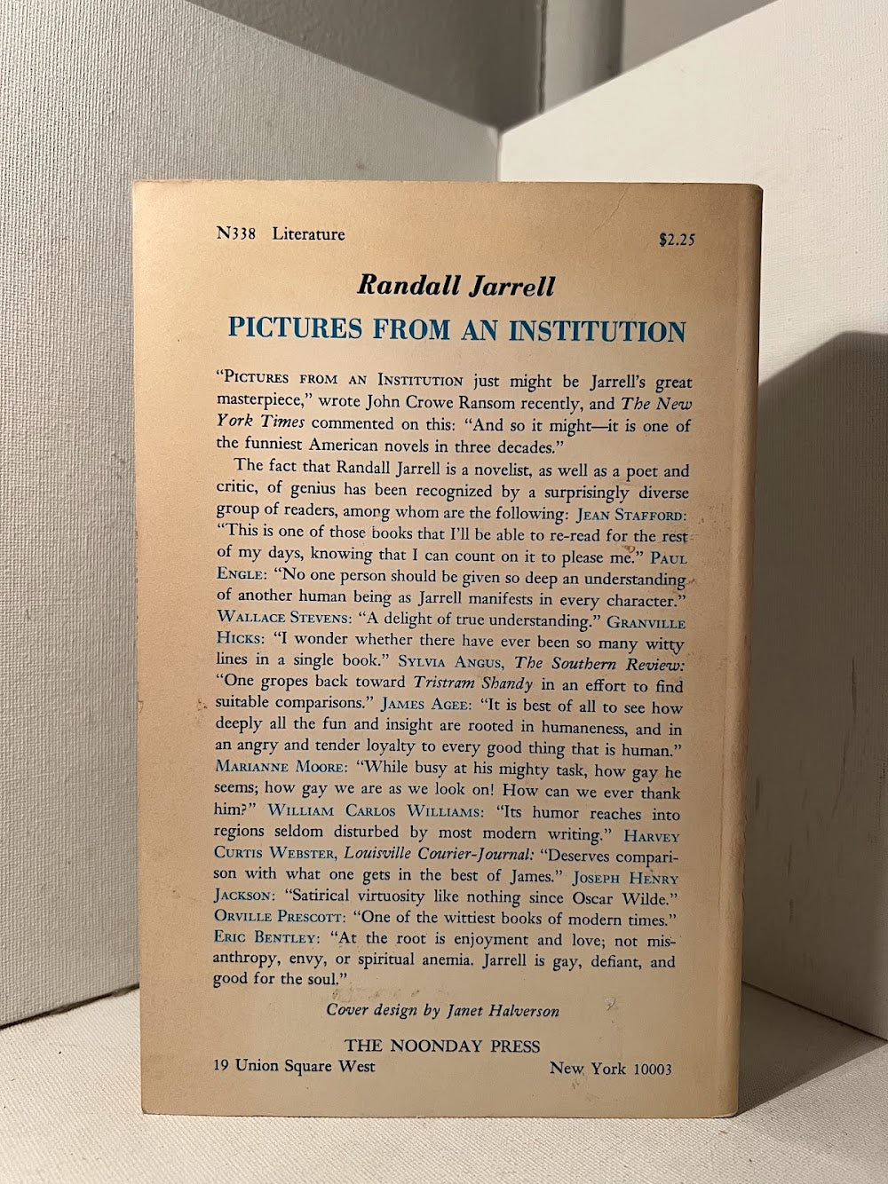 Pictures from an Institution by Randall Jarrell