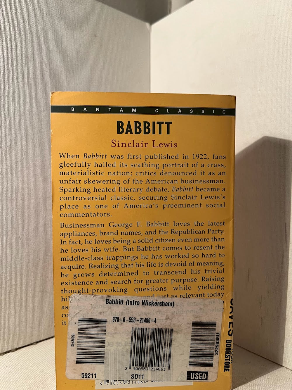 Babbitt by Sinclair Lewis