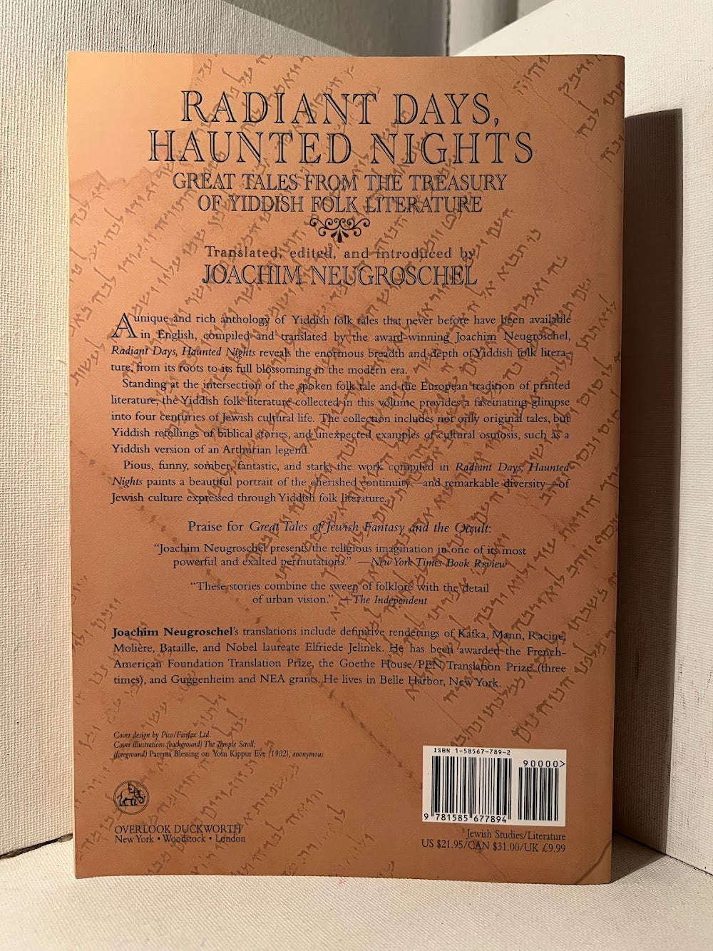 Radiant Days, Haunted Nights edited by Joachim Neugroschel