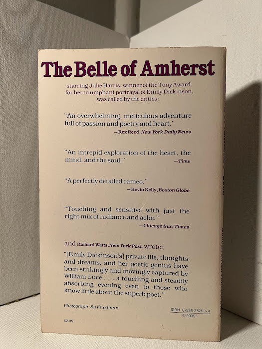 The Belle of Amherst by William Luce