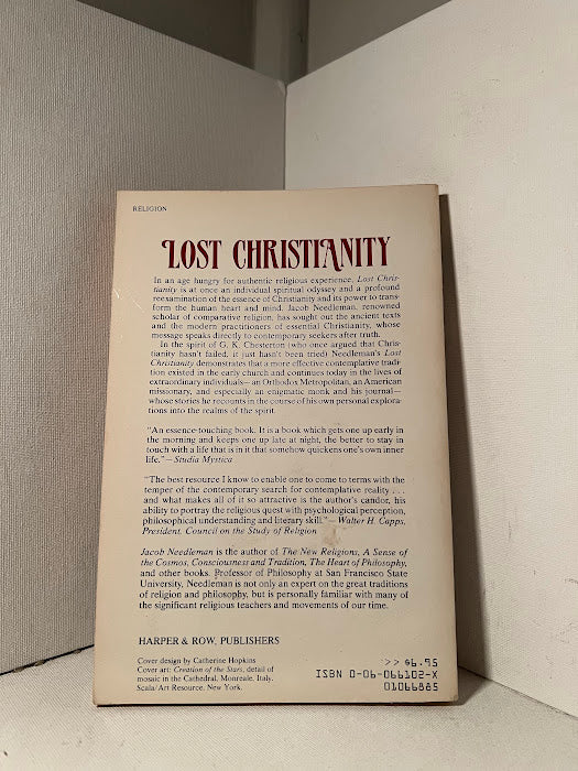 Lost Christianity by Jacob Needleman